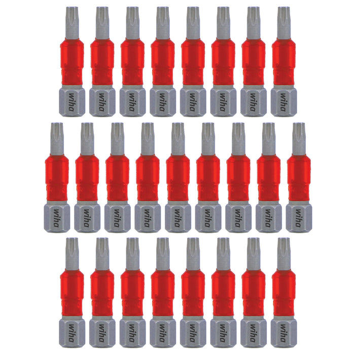 Wiha 76611 MaxxTor Impact Bit Torx T15 - 29mm- 25 Pack