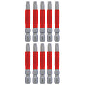 Wiha 76555 MaxxTor Impact Bit Torx T20 x 49mm - 10 Pack