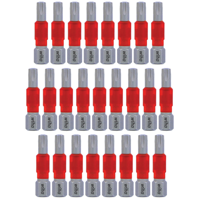 Wiha 76613 MaxxTor Impact Bit Torx T25 - 29mm - 25 Pack