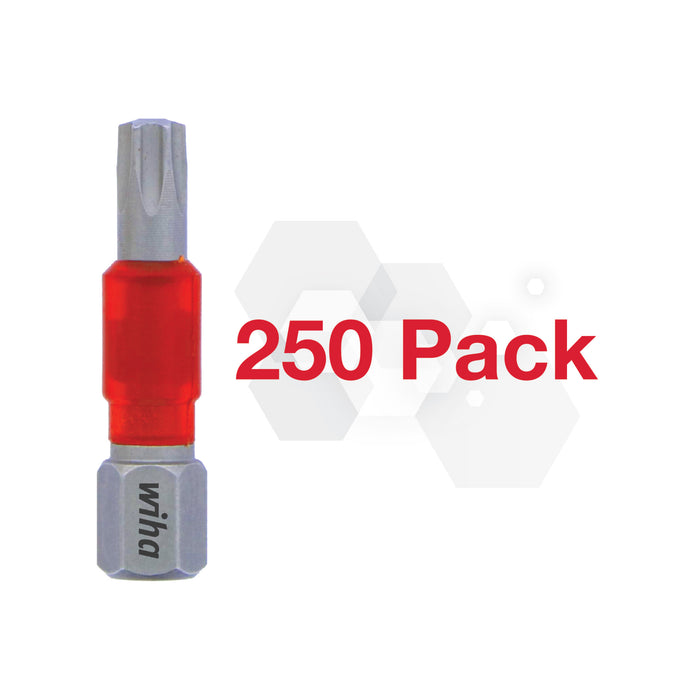 Wiha 76587 MaxxTor Impact Bit Torx T25 - 29mm - 250 Pack