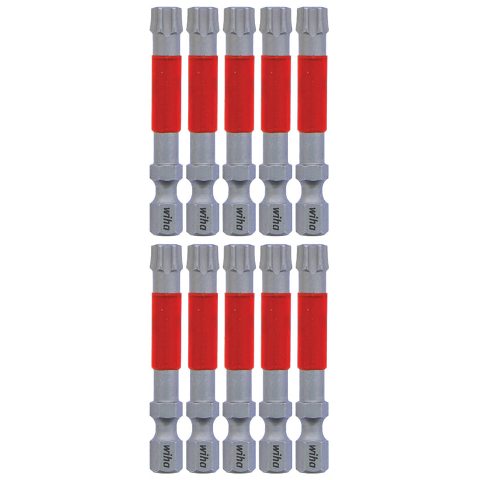Wiha 76559 MaxxTor Impact Bit Torx T40 x 49mm - 10 Pack