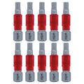 Wiha 76531 MaxxTor Impact Insert Bit Hex 9/64" x 29mm - 10 Pack