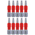 Wiha 76510 MaxxTor Impact Insert Bit Torx T10 - 29mm - 10 Pack