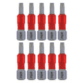 Wiha 76511 MaxxTor Impact Insert Bit Torx T15 - 29mm - 10 Pack