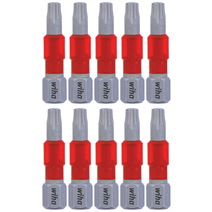 Wiha 76512 MaxxTor Impact Insert Bit Torx T20 - 29mm - 10 Pack