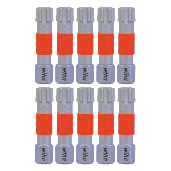 Wiha 76517 MaxxTor Impact Insert Bit Torx T40 - 29mm - 10 Pack