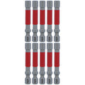 Wiha 76575 MaxxTor Impact Power Bit Hex 1/4" x 49mm - 10 Pack