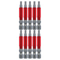 Wiha 76570 MaxxTor Impact Power Bit Hex 1/8" x 49mm - 10 Pack
