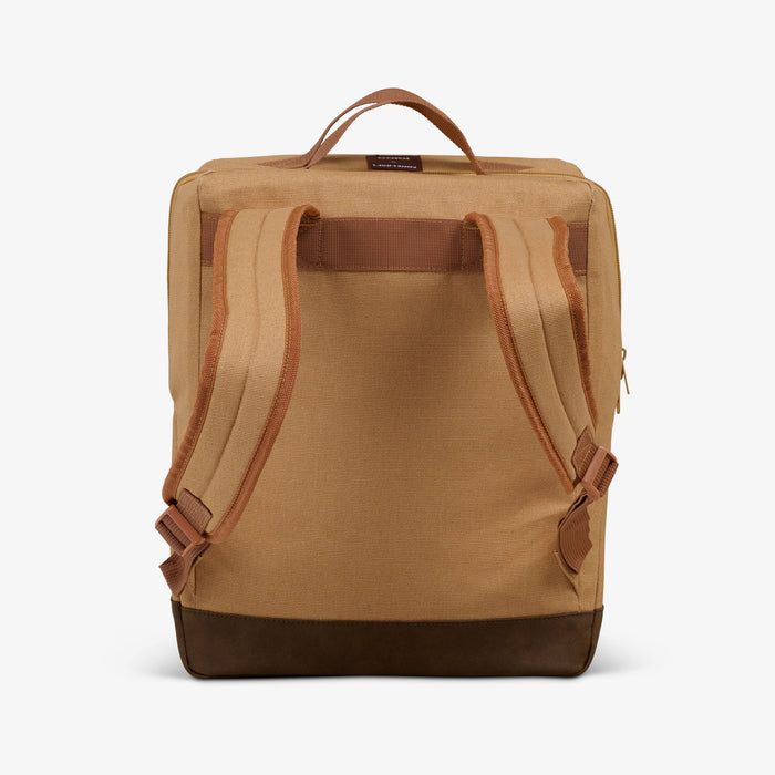 Strap View | Minecraft Villager 20-Can Backpack::::Adjustable shoulder straps