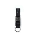 Our updated Mini Buckle Keychain in Black Chrome #color_black chrome