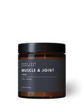 Muscle and joint pain cream for natural relief of sore muscles and joints.