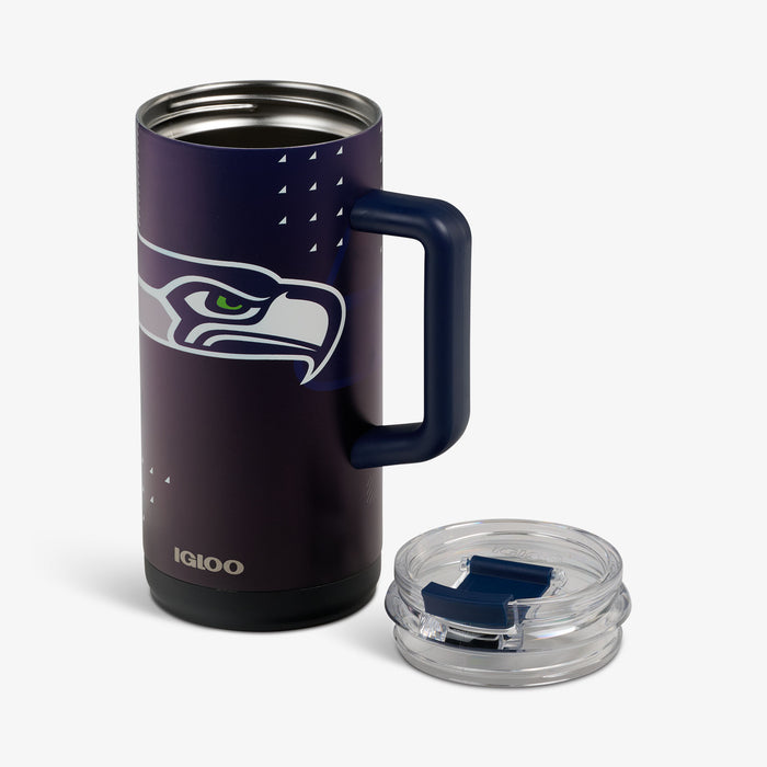Open View | NFL 1L Beer Mug::Seahawks::Advanced temperature retention
