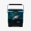 Front View | NFL Legacy 20 Qt Cooler::Eagles::Durable steel exterior