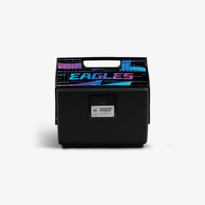Control Panel View | NFL Neon Philadelphia Eagles KoolTunes®::::Control panel & charging cable