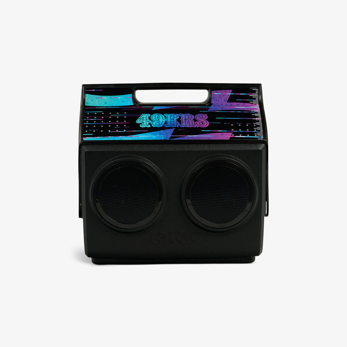 Front View |NFL Neon San Francisco 49ers KoolTunes®::::Limited-edition NFL Neon design