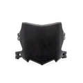 Full front view of the OG MotoCutz Front Plate in Black