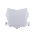 Full front view of the OG MotoCutz Front Plate in Grey
