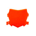 Full front view of the OG MotoCutz Front Plate in Red