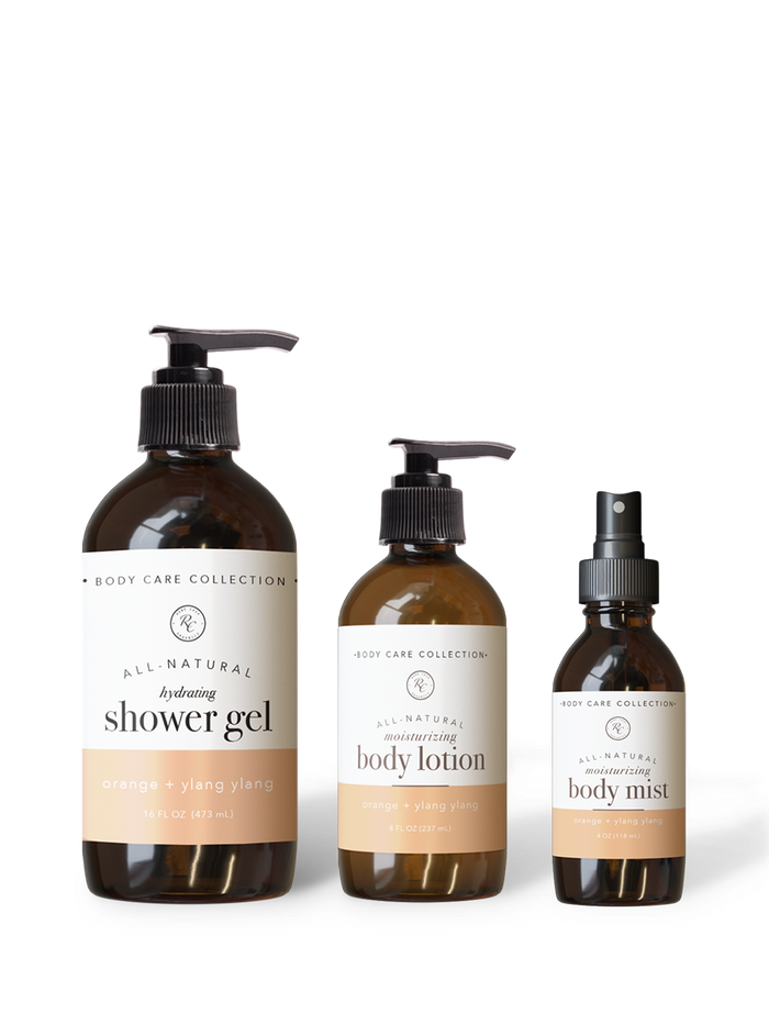 Orange + Ylang Ylang Body Care Set | 3 piece