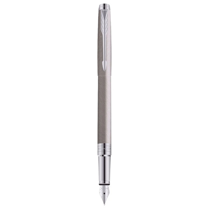 Parker Premium Aster Brushed Metal CT Fountain Pen