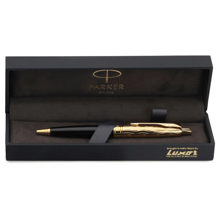 Parker Premium Aster Essential Black/Gold GT Ballpoint Pen 9000037512