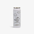 Front View | Peanuts 75th Anniversary 16 Oz Can::::Durable stainless steel