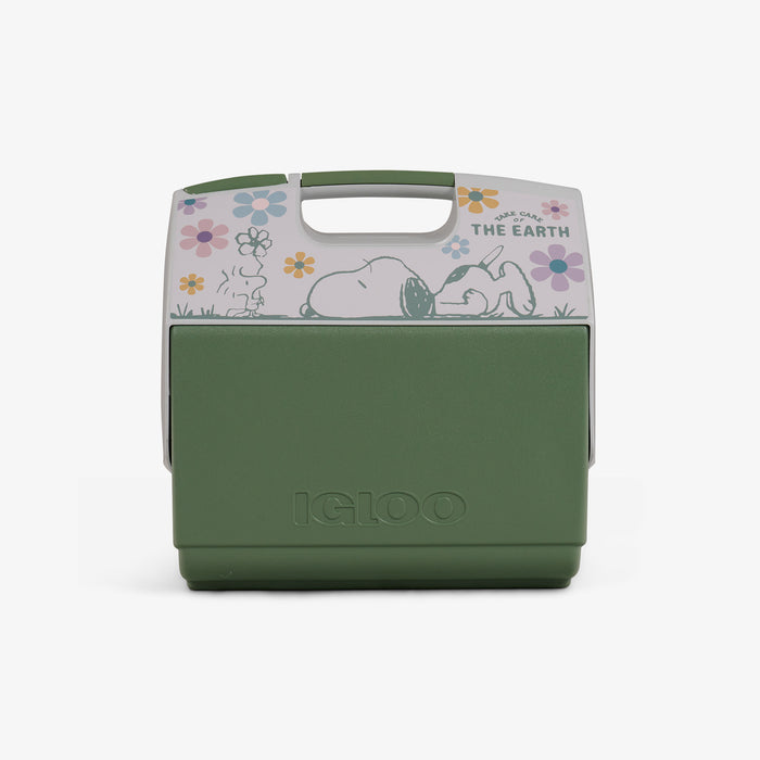 Front View | Peanuts Take Care of the Earth ECOCOOL® Playmate Elite 16 Qt Cooler::::Made with recycled plastic