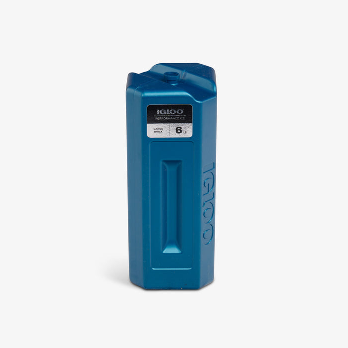 Front View | Performance Ice Large Brick::::Reusable & refreezable