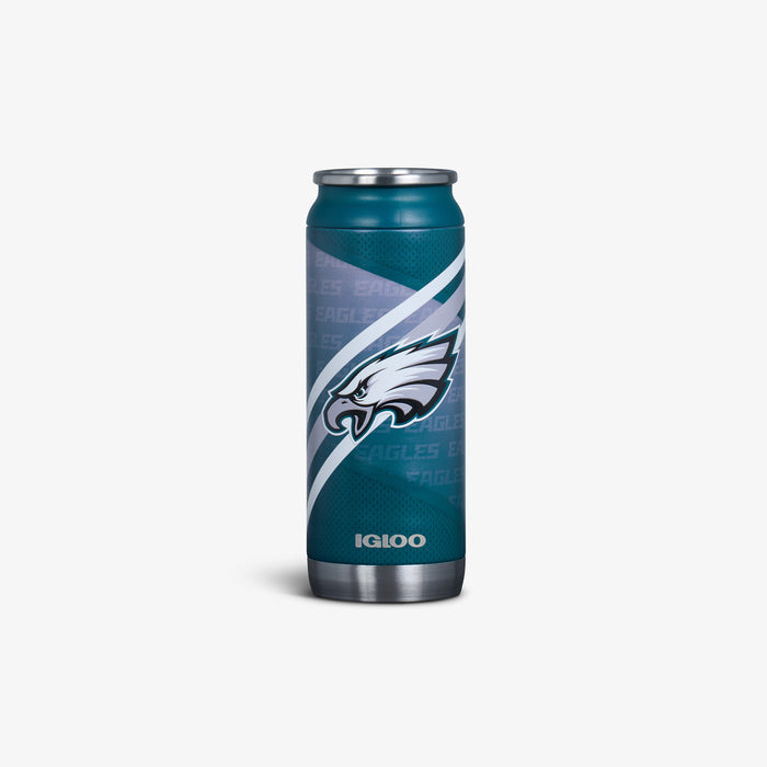 Front View | Philadelphia Eagles 16 Oz Can::::Durable stainless steel