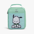 Front View | Pochacco™ Slim Lunch Cooler Bag::::Chenille Pochacco™ detail