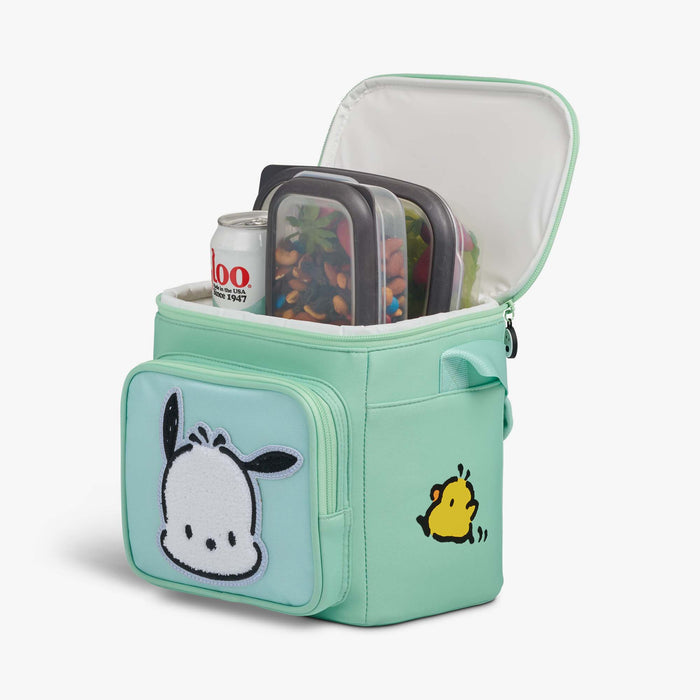 Open View | Pochacco™ Square Lunch Cooler Bag::::Insulated liner