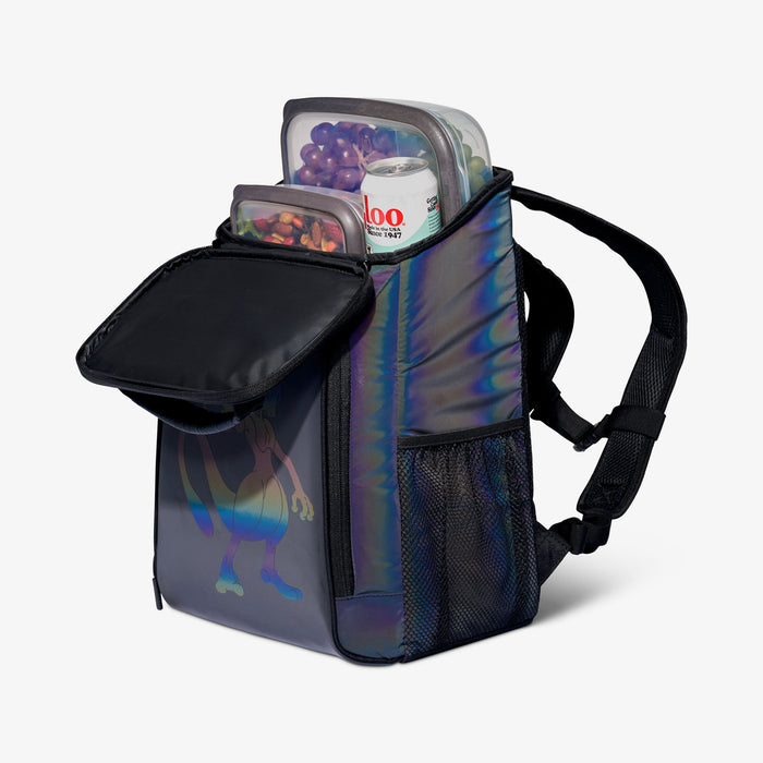 Open View | Pokémon Mew & Mewtwo Top Grip Backpack::::Insulated liner