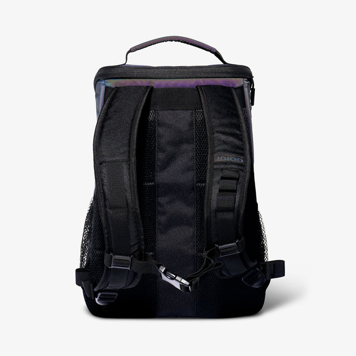 Back View | Pokémon Mew & Mewtwo Top Grip Backpack::::Adjustable, padded shoulder straps