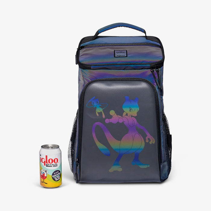 Size View | Pokémon Mew & Mewtwo Top Grip Backpack::::Holds up to 24 cans