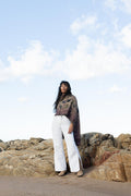 Poncho Florence (con ecoprint)