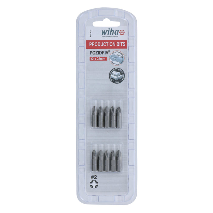 PoziDriv Bit #2 - 25mm - 10 Pack