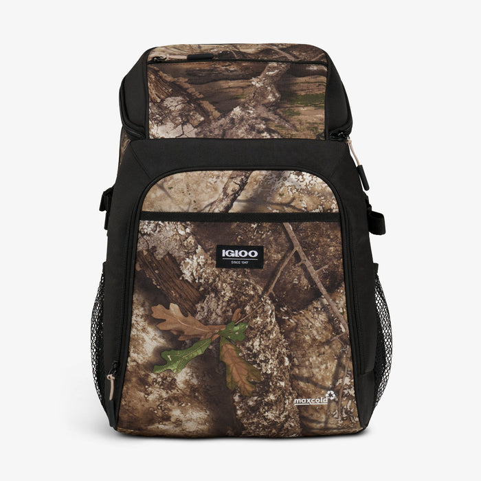 Front View | Realtree APX® 30-Can Gizmo Backpack::::Realtree APX camo pattern