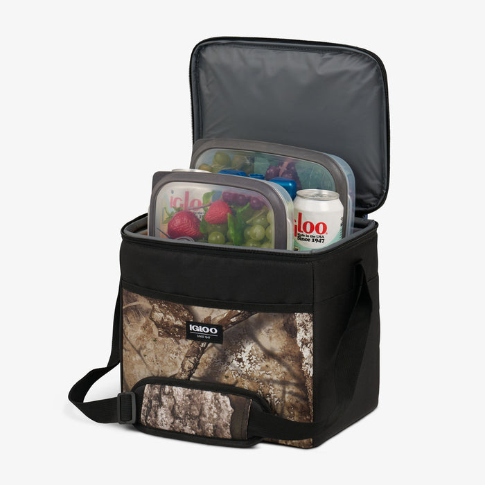 Open View | Realtree APX® HLC 18-Can Bag::::MaxCold insulation
