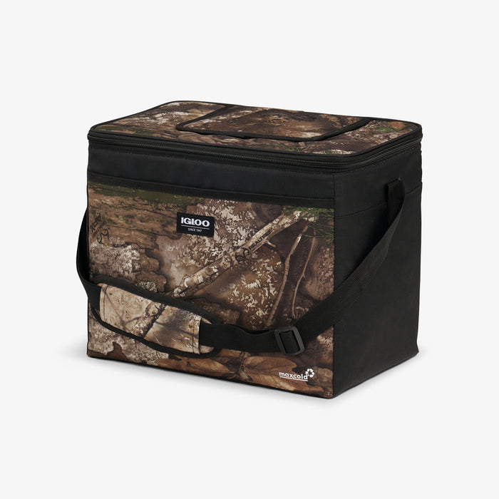 Angle View | Realtree APX® HLC 28-Can Bag::::Front pocket