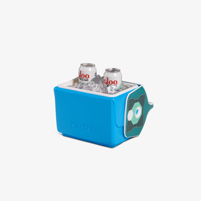Open View | Rick and Morty Mr. Meeseeks Box Little Playmate 7 Qt Cooler::::THERMECOOL™ insulation