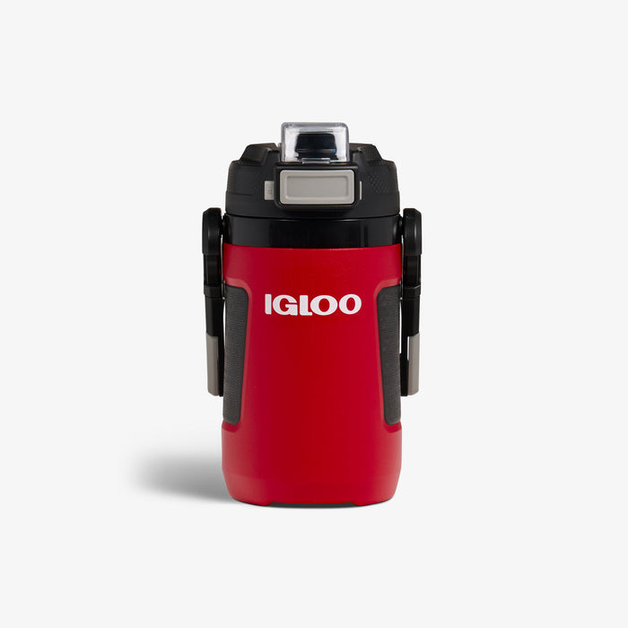 Front View | Rival 1 Qt Jug::Red Heat::