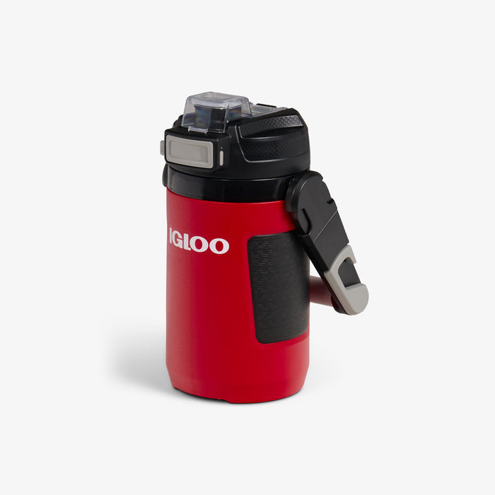 Angle View | Rival 1 Qt Jug::Red Heat::Sport grip touchpoints