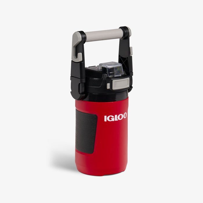 Angle View | Rival 1 Qt Jug::Red Heat::Fence hooks