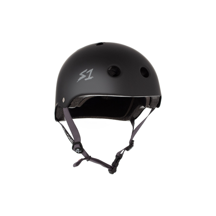 Black Matte w/ Grey Straps / X-Small