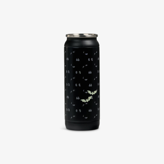 Back View | Scooby Doo™ Ghosts Glow in the Dark 16 Oz Can::::Durable stainless steel