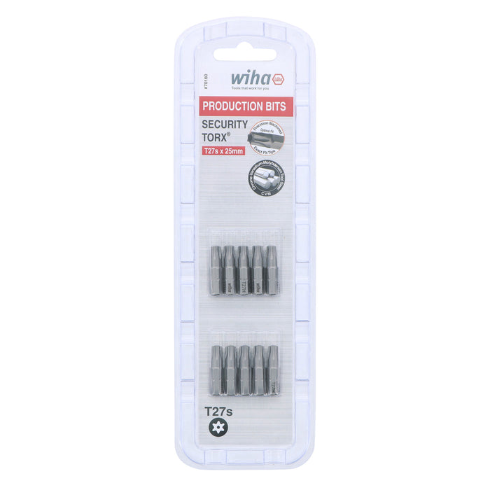 Security Torx Bit T27s - 25mm - 10 Pack