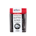 Slotted Contractor Insert Bit 4.5mm x 25mm - 30 Piece