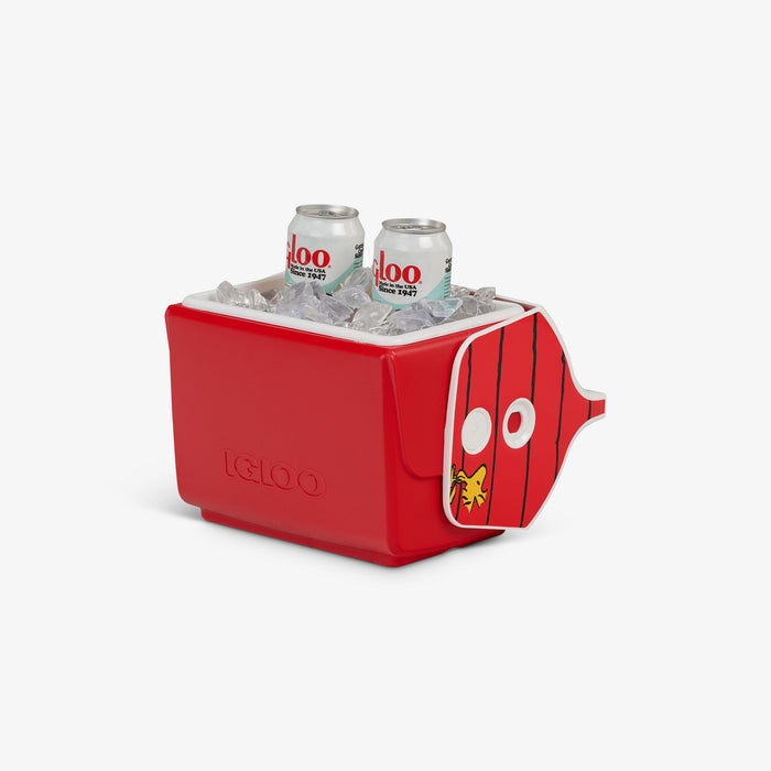 Open View | Snoopy’s Doghouse Little Playmate 7 Qt Cooler::::THERMECOOL™ insulation