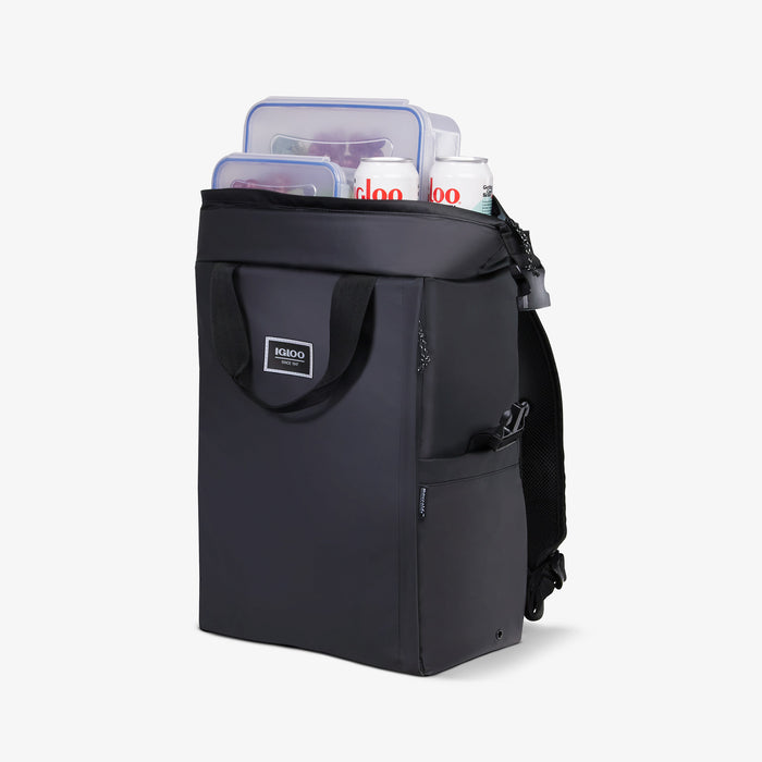 OpenView | South Coast Snapdown 24-Can Backpack::Black::MaxCold+ insulation