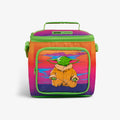 Front View | Star Wars™ Grogu Neon Square Lunch Cooler Bag::::Grogu screenprint